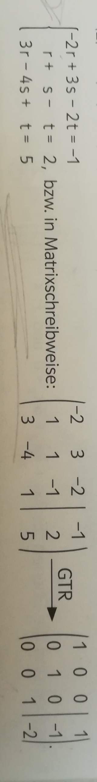 Matrix Rechnung mit Strich? (Mathematik, Abitur, Gymnasium)