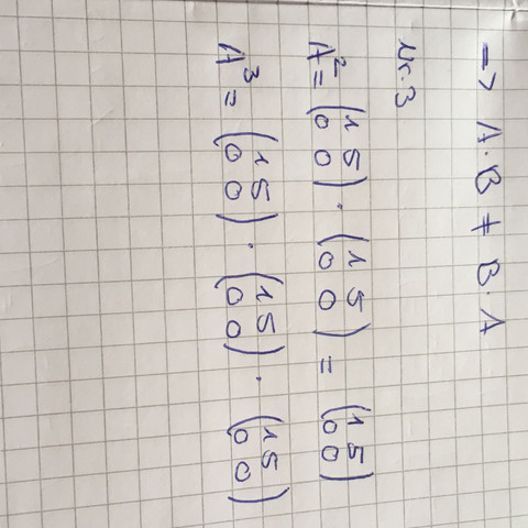Aufgabe mit A^3 - (Schule, Mathematik, Lernen)