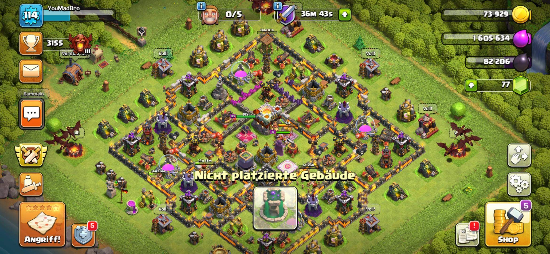 Mauern schnell hoch leveln clash of clans? (Handy, Spiele und Gaming)