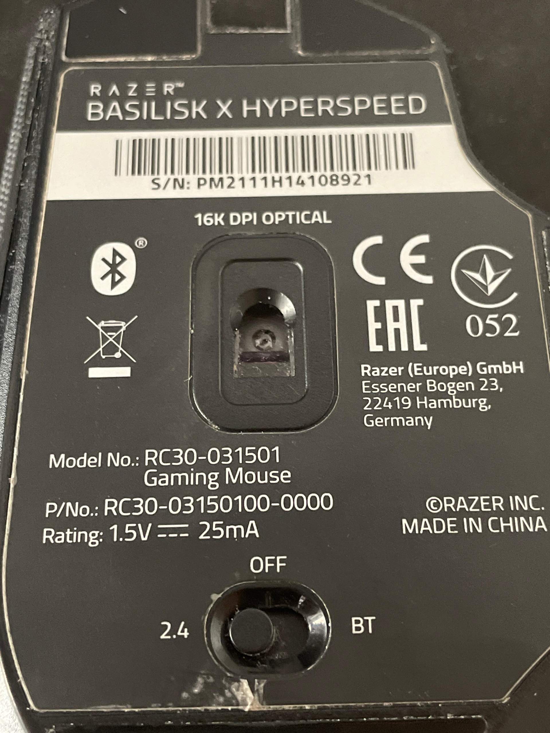 Maus Sticker abmachen? (Razer, Maus und Tastatur)