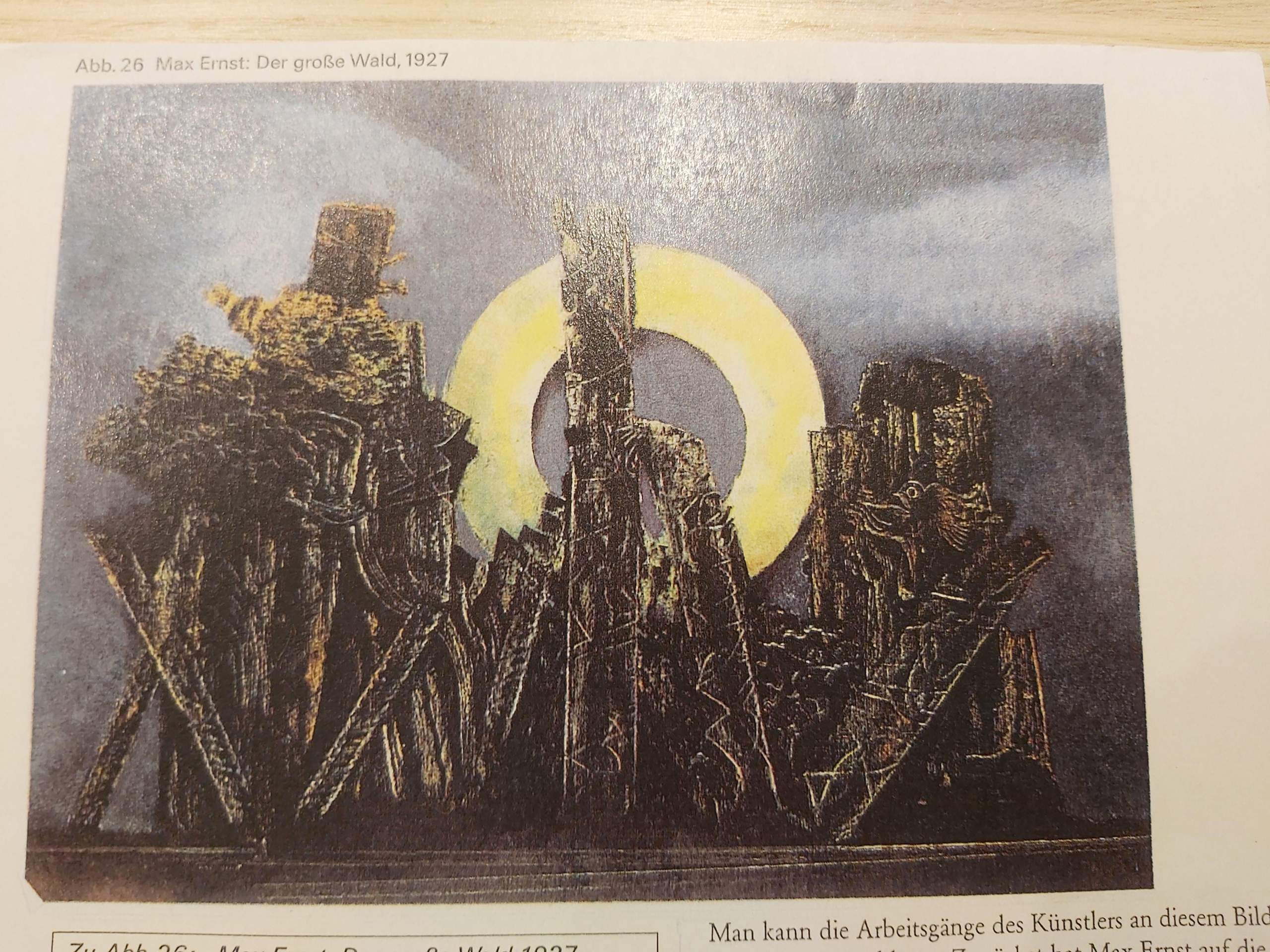 Max Ernst - der große Wald? (Kunst, Malerei, Gemälde)