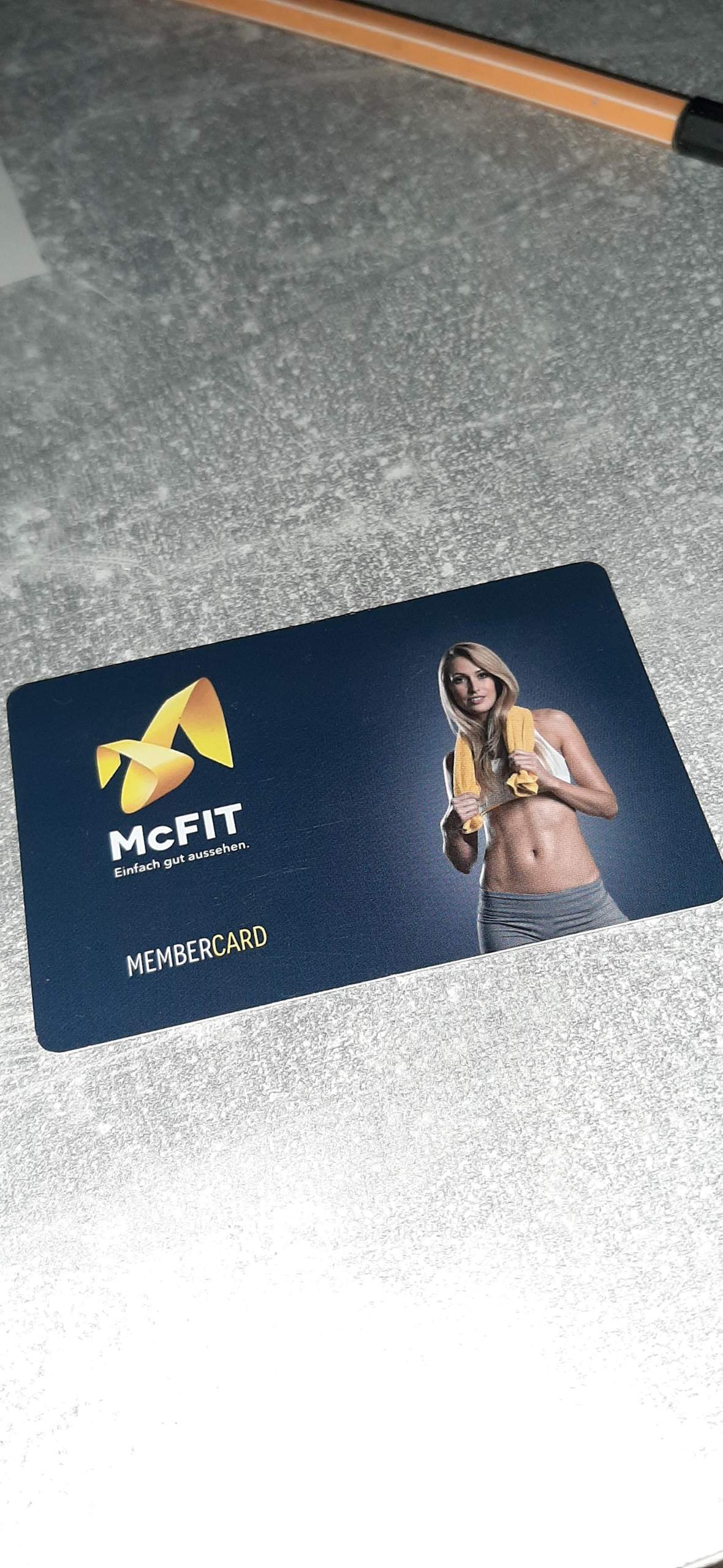 McFit Karte gefunden? (Computer, Fitnessstudio)