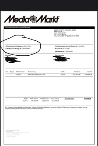 Mediamarkt Retoure Gelderstattung Handy Geld Smartphone