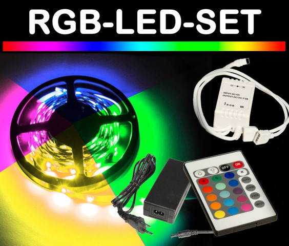 Beispiel Set - (LED, Fernbedienung, RGB)