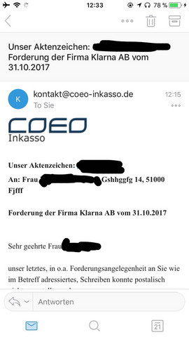 Mein Account Bei Wish Wurde Gehackt Jetzt Inkasso Recht E Mail Betrug