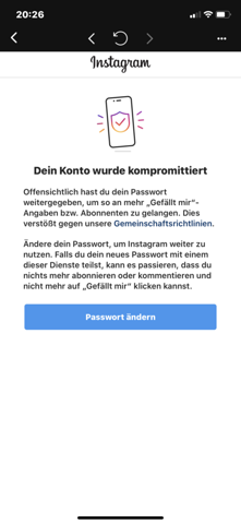 Alten instagram account löschen ohne passwort