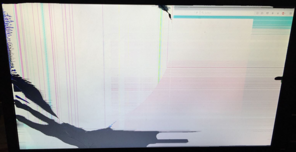 Defekter Bildschirm - (Computer, PC, Technik)