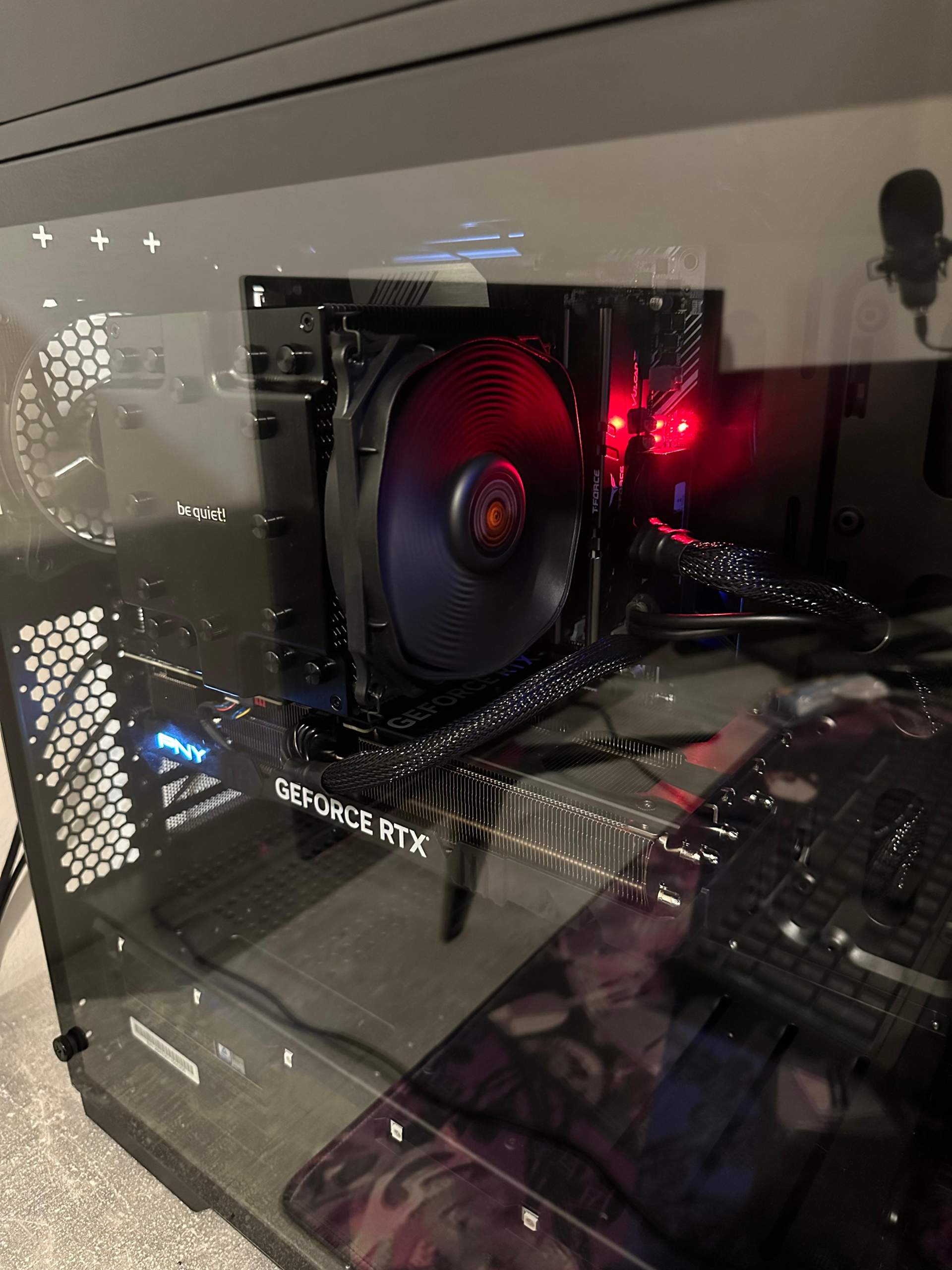 Rot Pc Mein Bordlampe leuchtet rot? (Computer, Technik, PC)