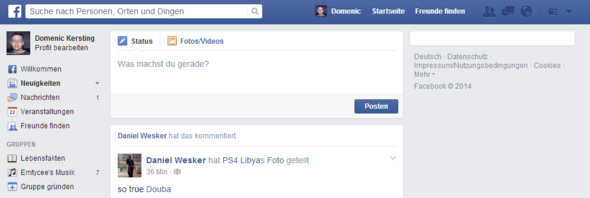 Das meines Bruders - (Facebook, Design)