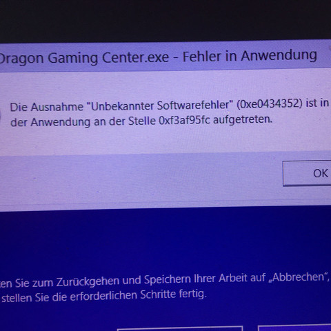 Der Error - (Virus, Trojaner, Computerproblem)