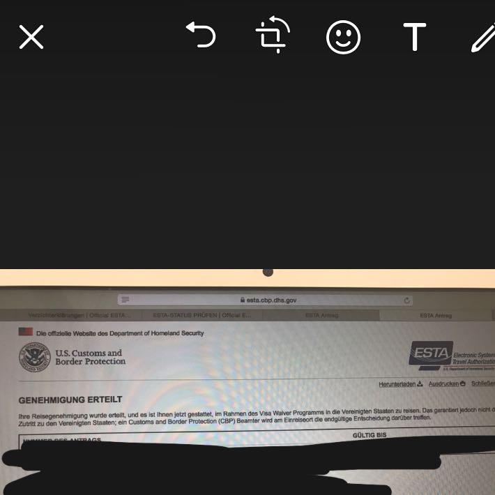 Mein Esta Antrag Wurde Genehmigt Aber Da Steht Kein Garantie Fur Den Zutritt In Usa Recht Reisen Und Urlaub Zwischenstopp