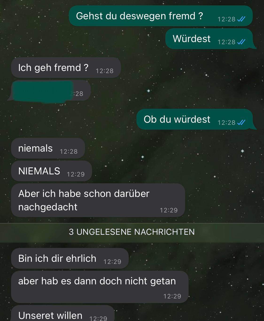 Mein Freund schreibt mir sowas was antworten? (Mädchen, Sex, Frauen)