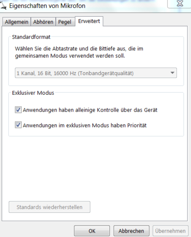Das ist was ich meine ich kann da nix ändern - (Headset, Audio, Logitech)