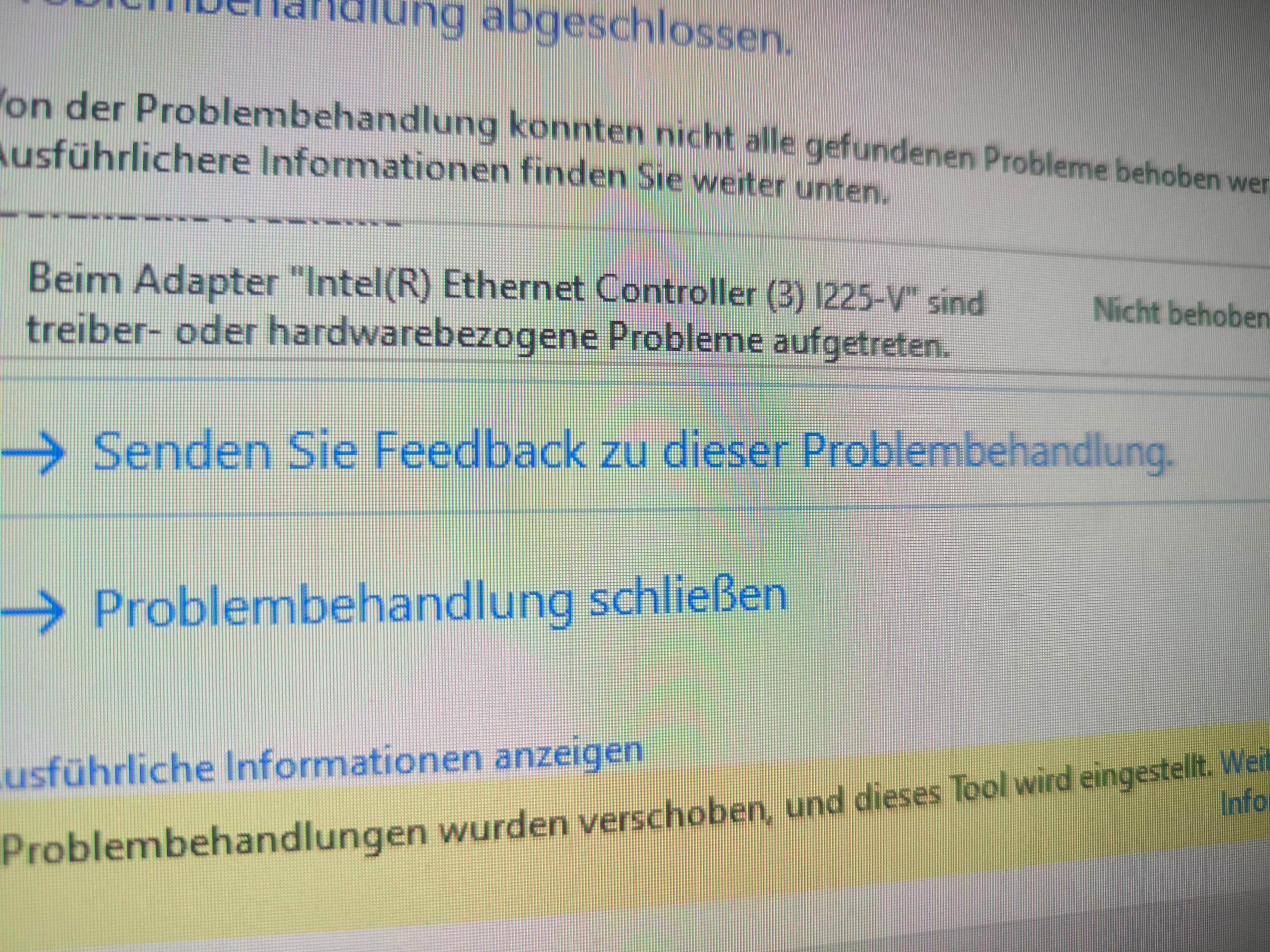 Mein geht nicht? (WLAN, LAN)