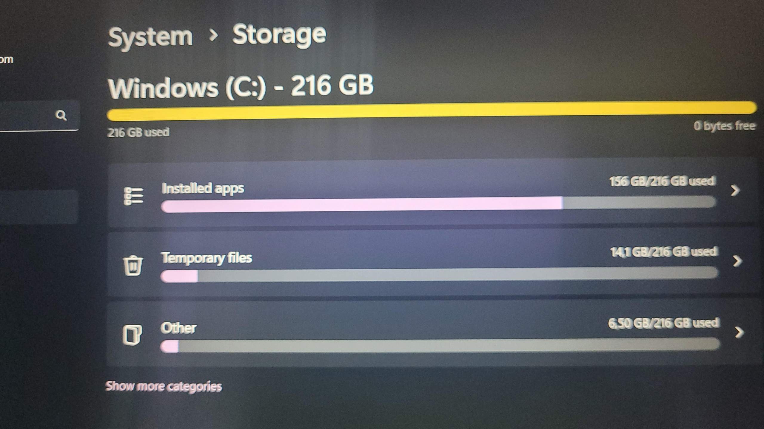 Mein laptop hat angeblich kein Speicherplatz mehr? (Windows 10, IT, Intel)