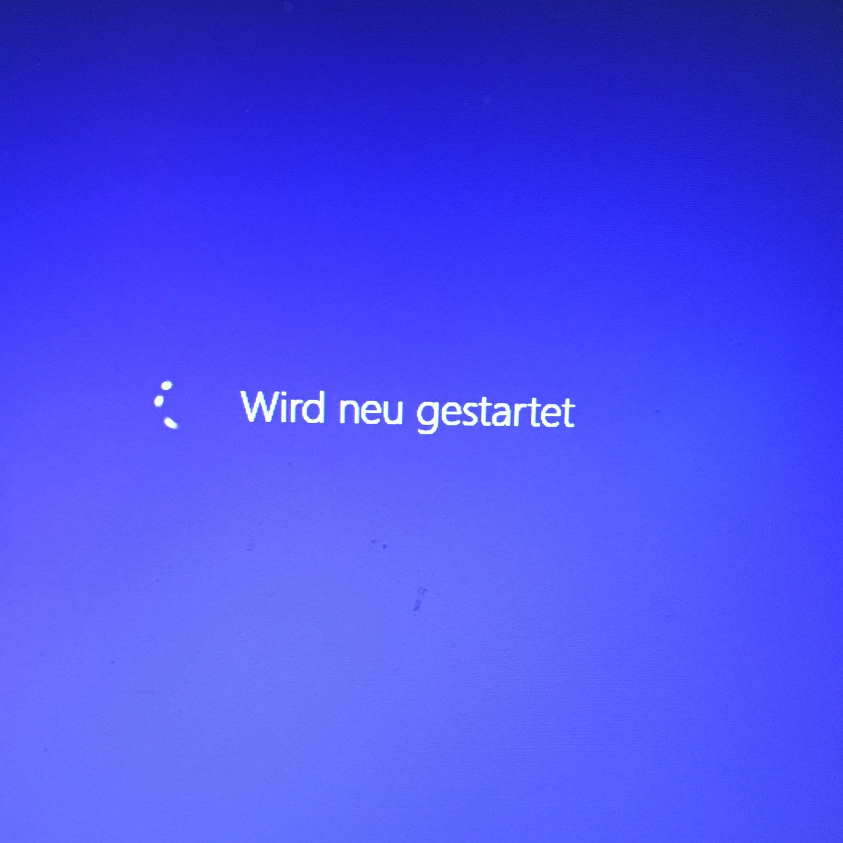 Mein laptop kann nicht neu starten? (Technik, Neustart)