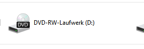 Hier der DVD Player (Laufwerk) - (PC, Laufwerk, DVD-Player)