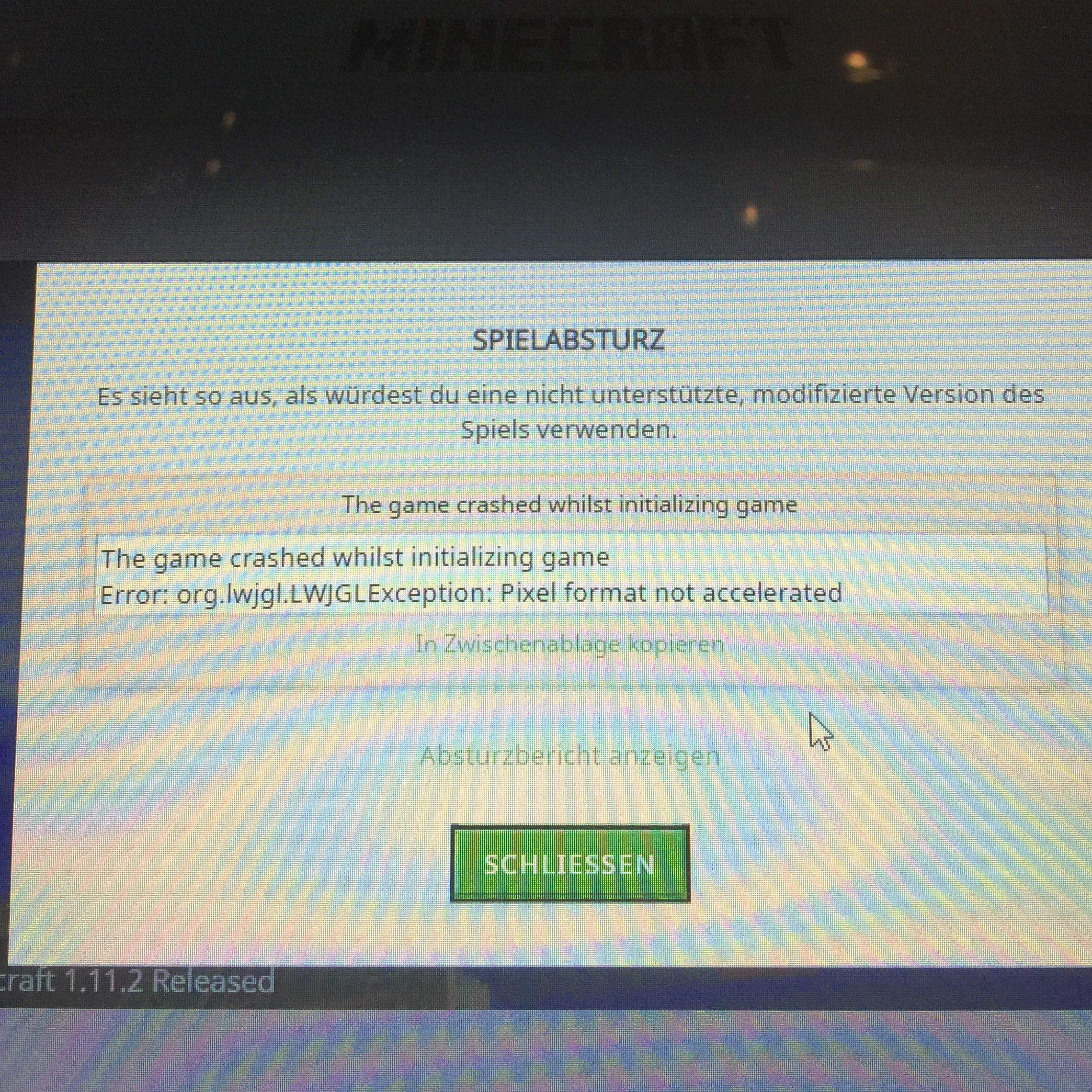Mein Minecraft Startet Nicht Mehr Weil Ich Angeblich Ne Modifizierte Version Hatte Minecraft Geht Nicht Mein Minecraft Startet Nicht Mehr Weil Ich Angeblich Ne Modifizierte Version Hatte Minecraft Geht Nicht