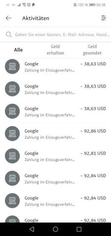 Mein Paypal Wurde Gehackt Und Fur Googleplay Genutzt Technik Konto Hacker