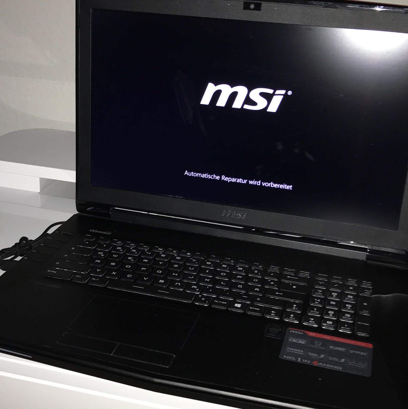 Mein pc geht nicht an da steht automatische Reparatur wird vorbereitet