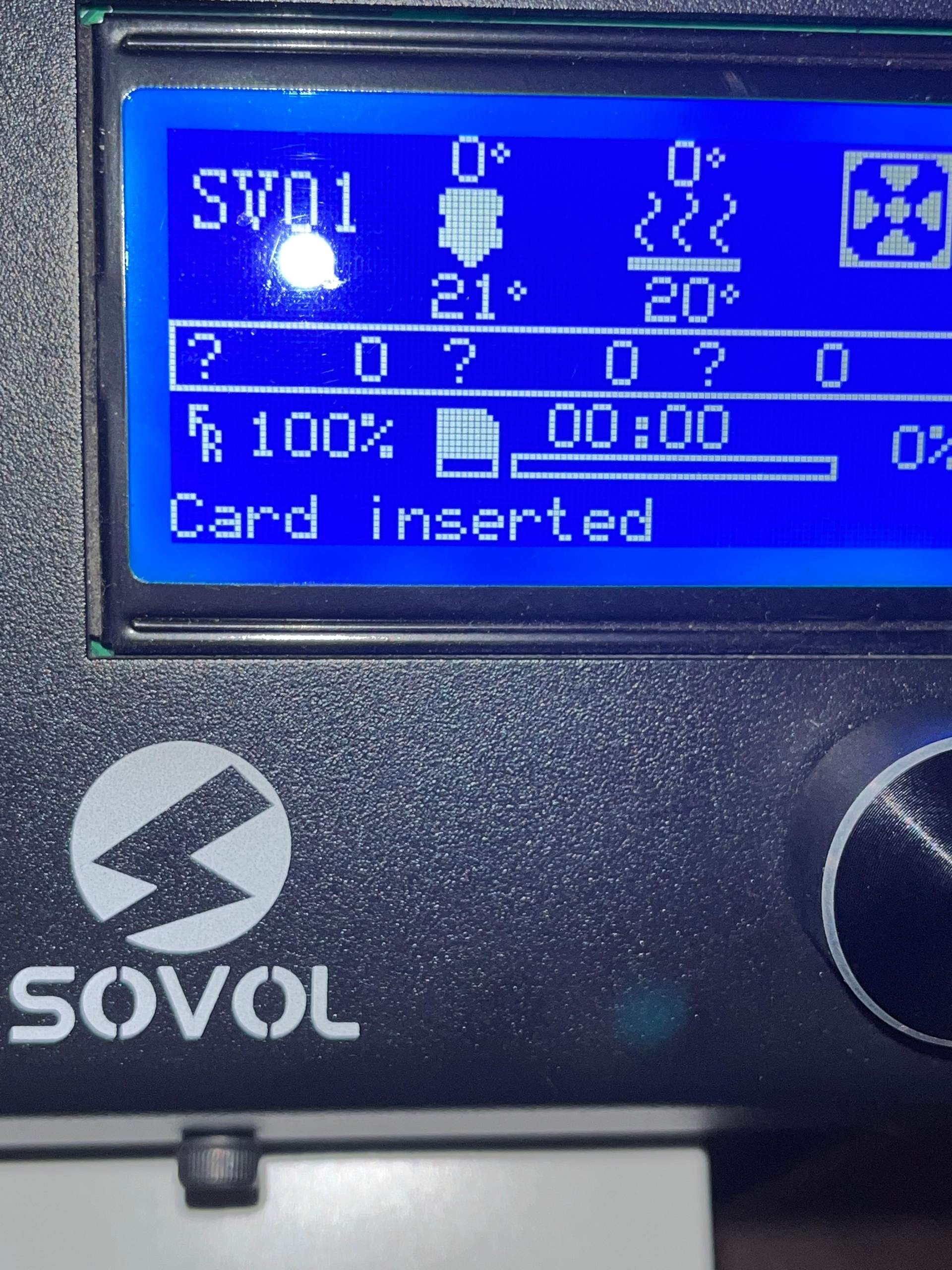 Mein Sovol SV01 erkennt meine SD Karte nicht? SDKarte)