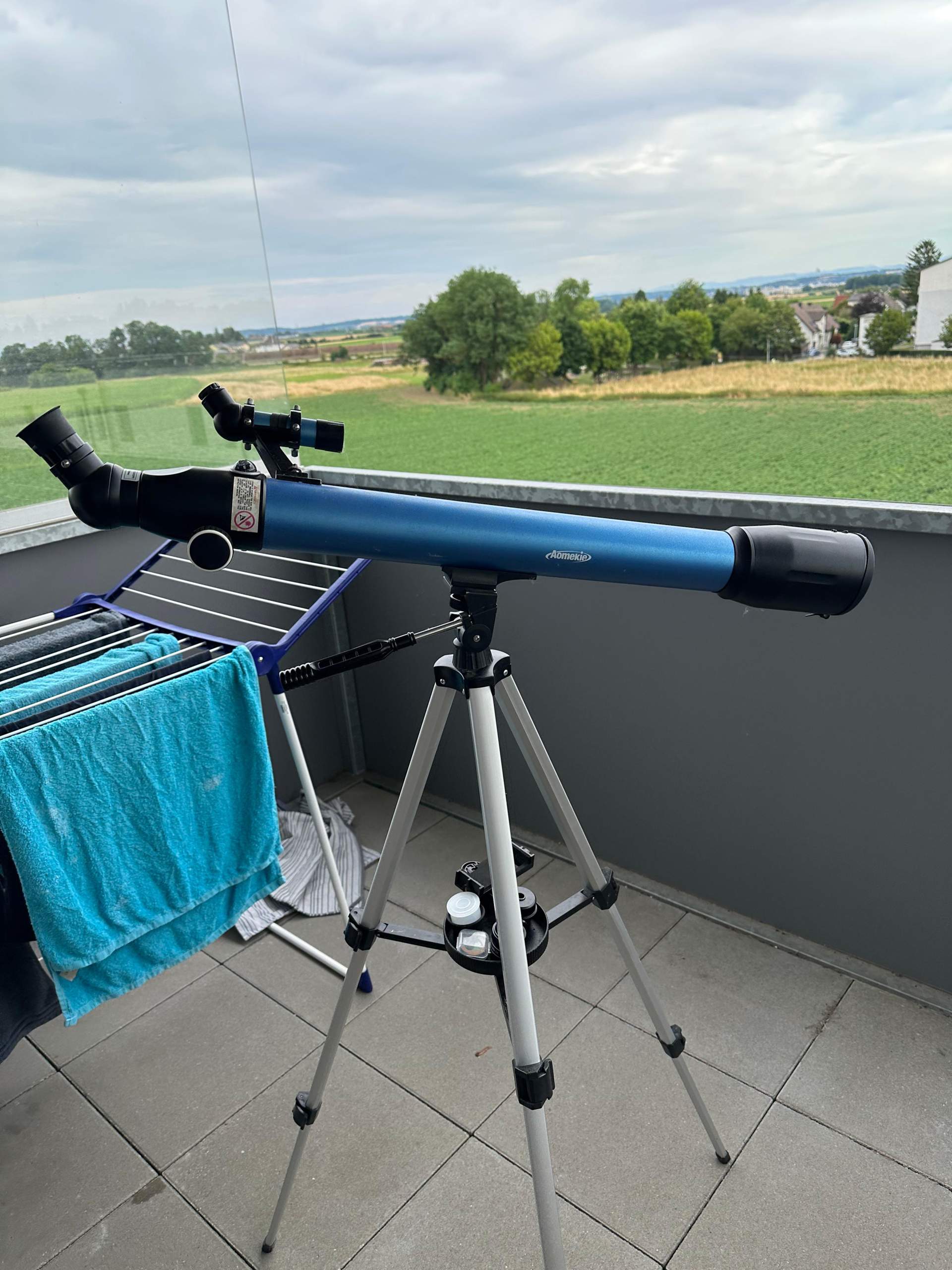 Ich Sehe Nichts Durch Mein Teleskop ?Mein Teleskop funktioniert nicht es handelt sich um das aoemkie 60/700