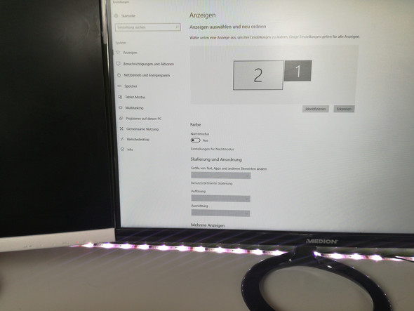 zweiter monitor wird nicht erkannt