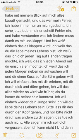 Ich habe schluss gemacht und will sie zurück Ich habe schluss gemacht und will sie zurück