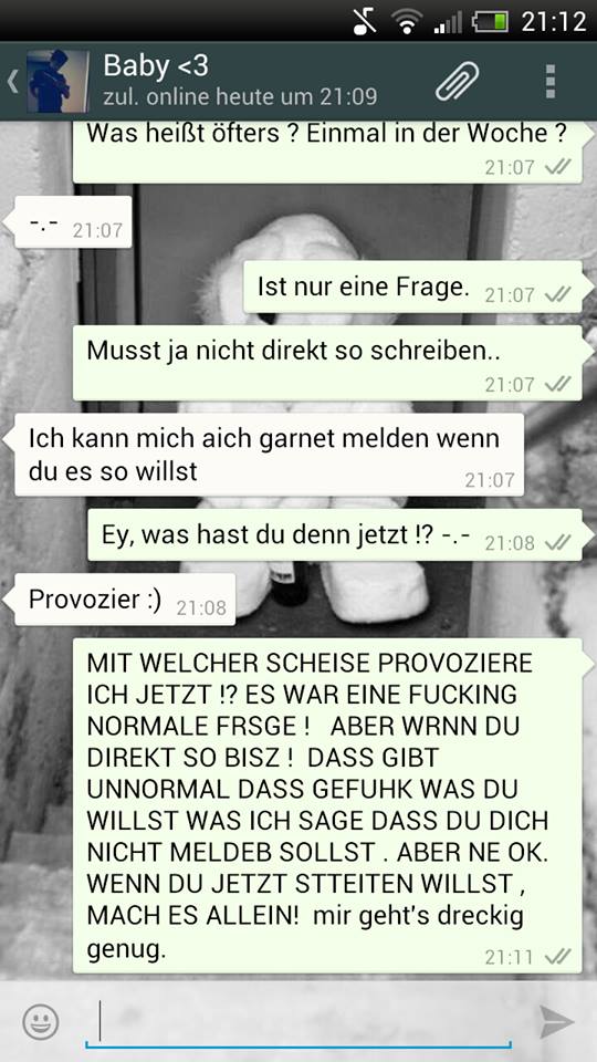 Meine Freundin leidet unter ihrem Freund.... (Beziehung, Jungs)