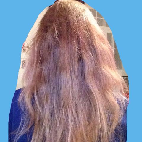 Meine Haare  - (Haare, blau, tönen)