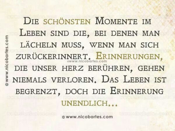 Erinnerungen sind das Tor zum Himmel - (Mutter, Trauer, Hochzeit)