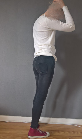 skinny sportoutfit - (Jeans, super skinny jeans, Super Skinny)
