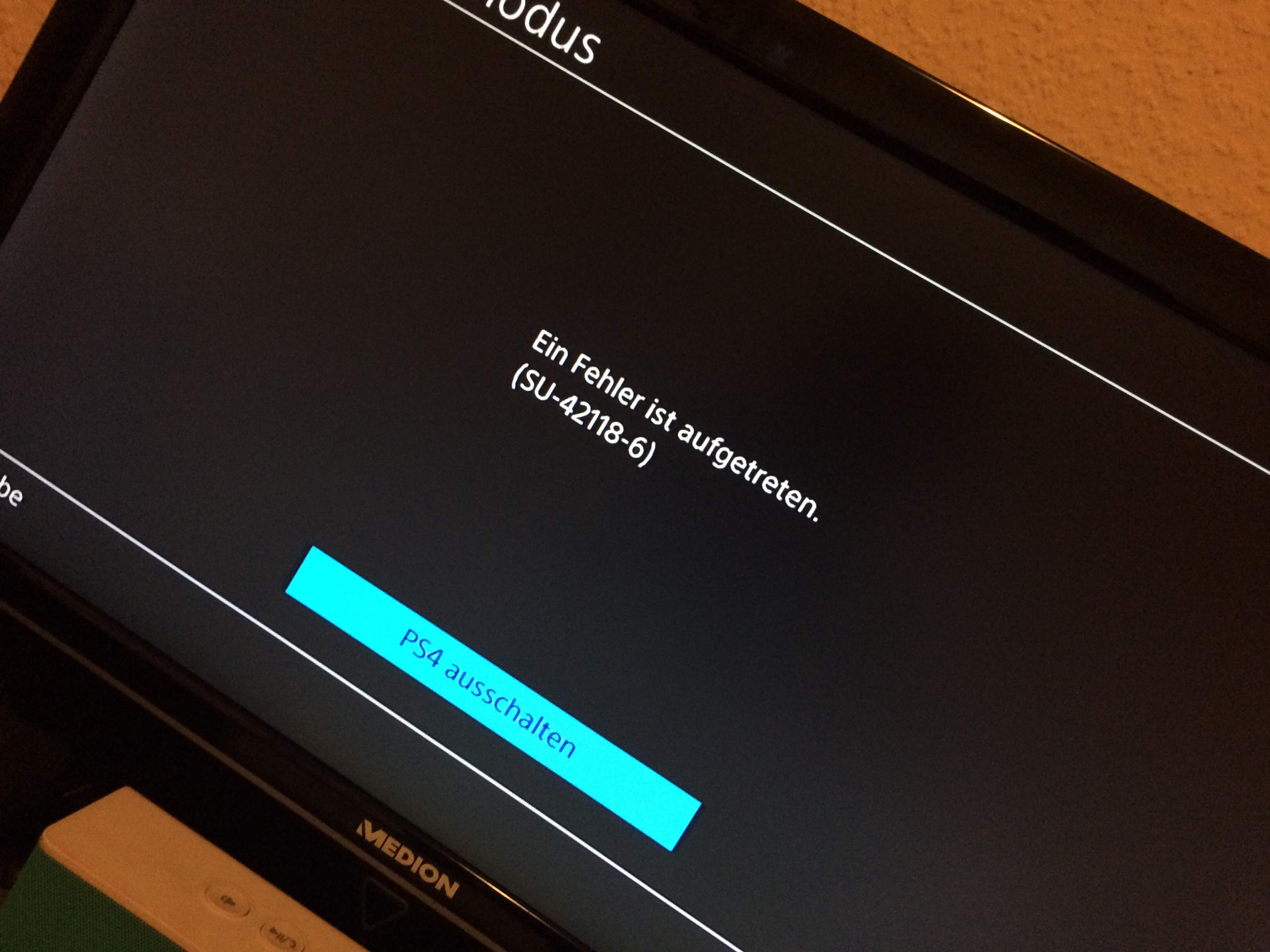 Meine Ps4 Festplatte ist kaputt gegangen worauf Hin ich mir eine neue ...