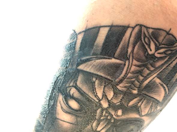 Meine Tattoo Kruste Geht Nach 6 Tagen Ein Wenig Ab Gesundheit Und Medizin Grind