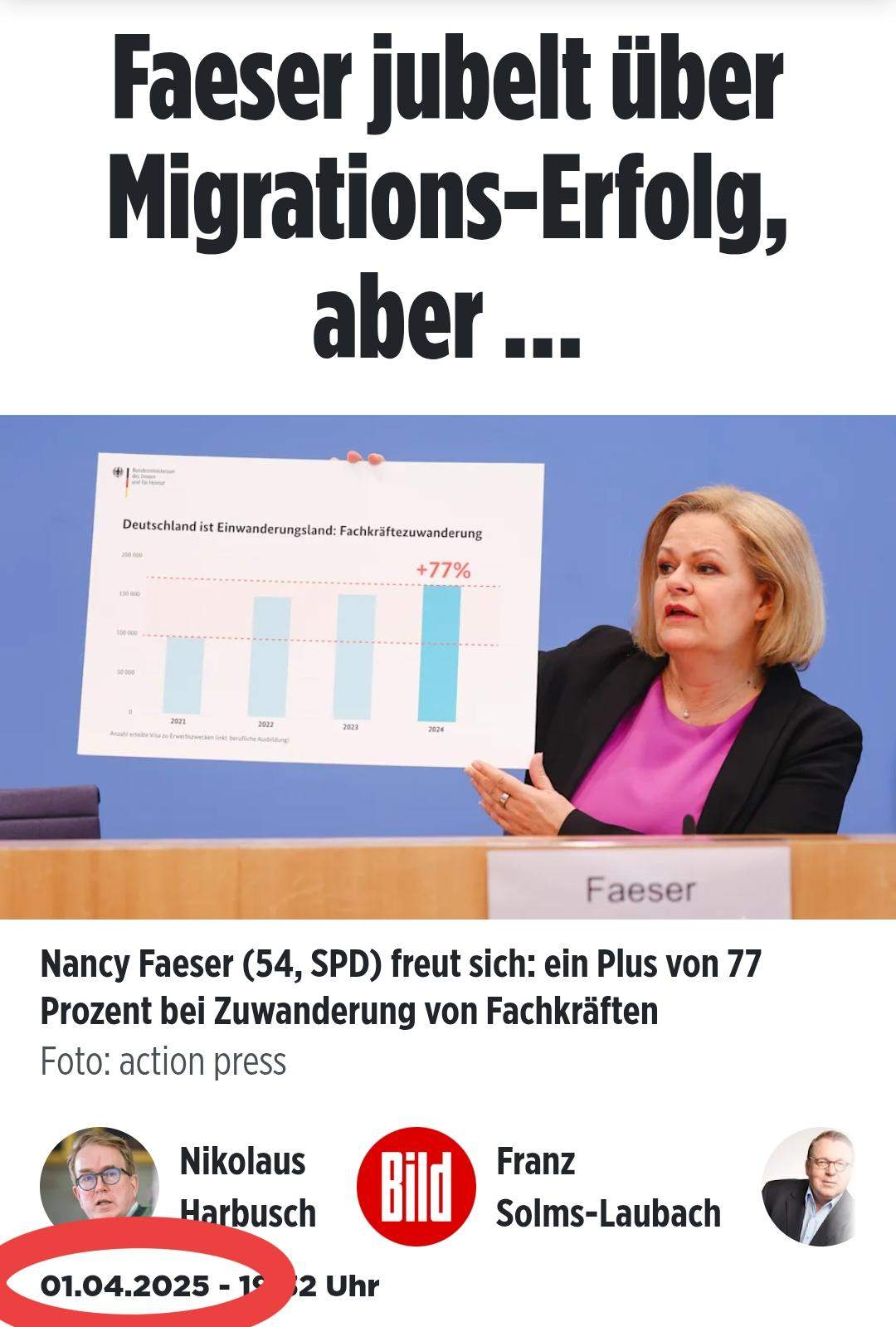 Meint das Faeser ernst? Und was sagt ihr dazu? (Politik, Deutschland ...