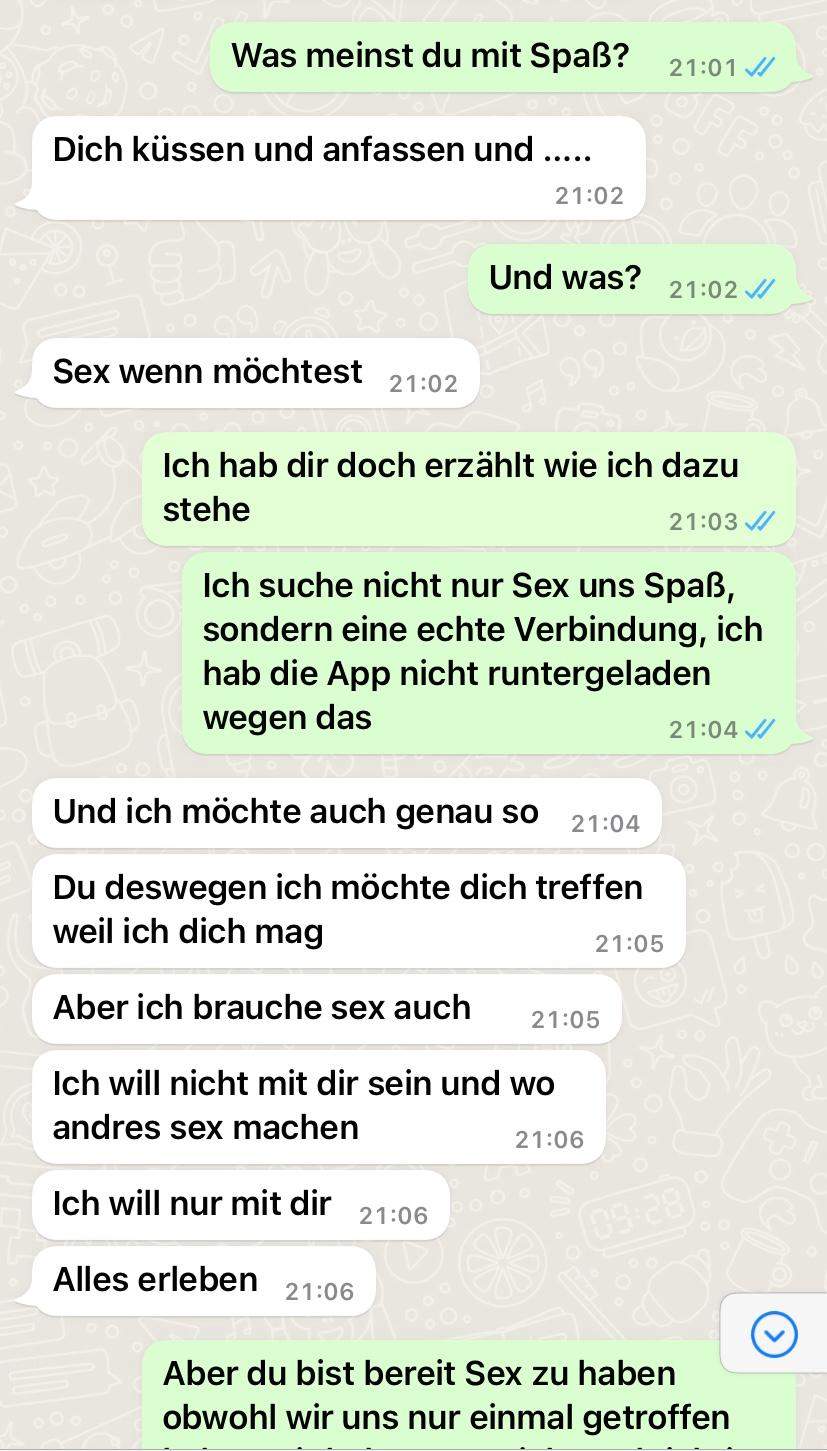Meint der Typ es ernst mit mir oder will er nur das eine (Bild)? (Liebe