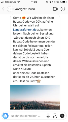 - (Internet, Instagram, Uhr)