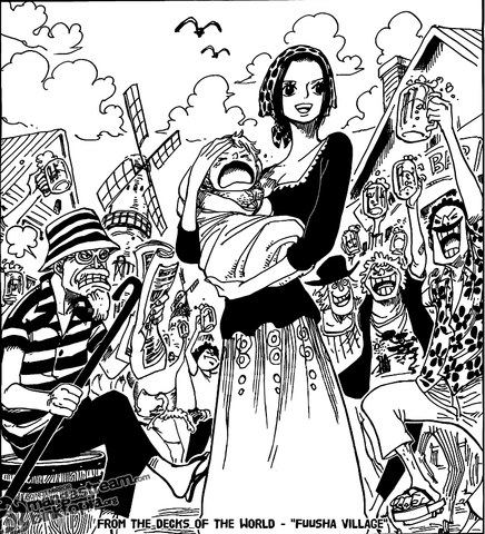 Makino + Baby - (One Piece, Shanks, Makino)