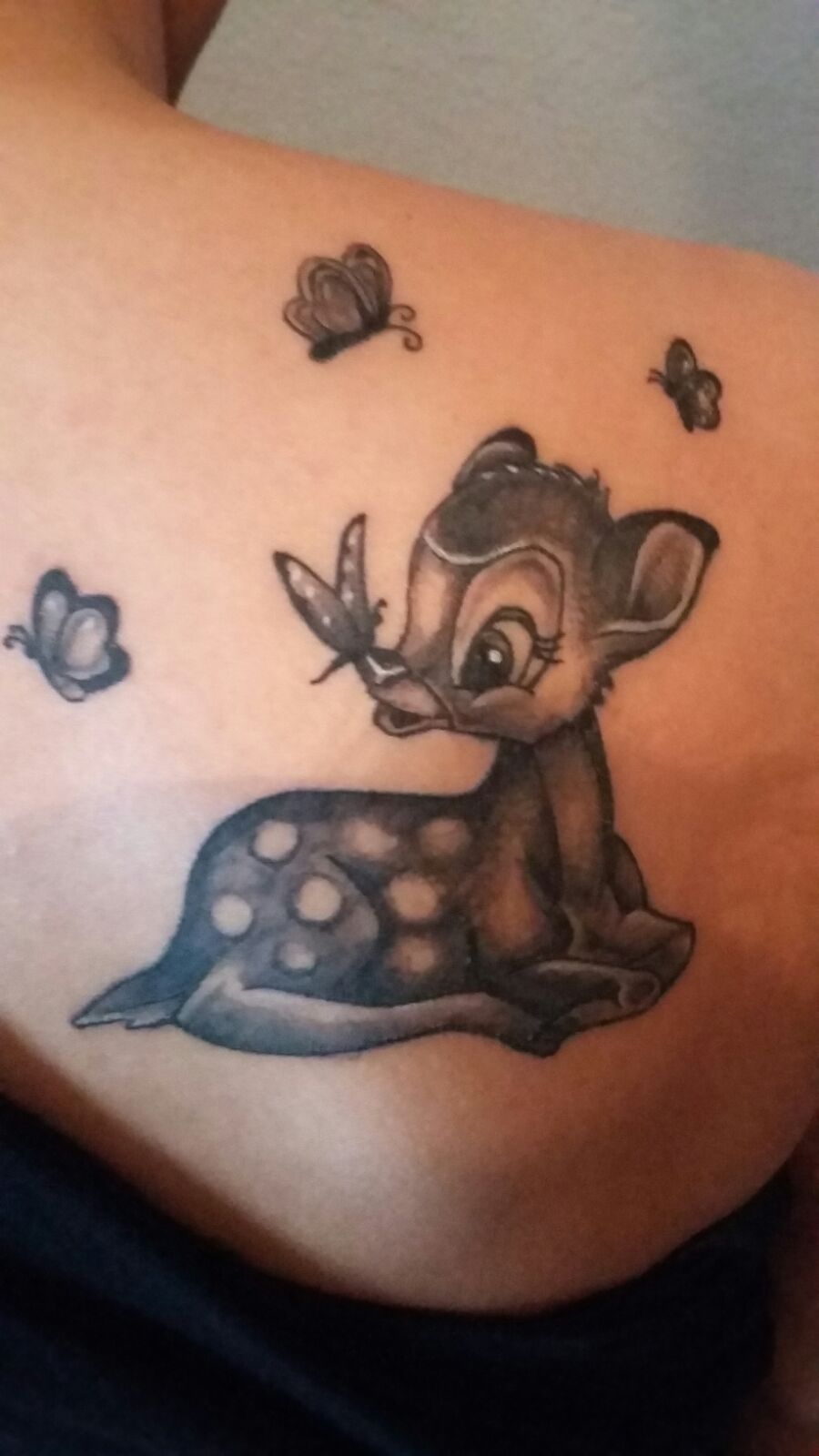 MEINUNGEN zu diesem Tattoo? (Bambi)
