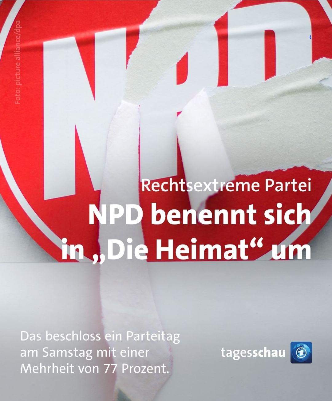 Npd Name Meinungsfrage: Die NPD benennt sich um? (Deutschland, Partei, Heimat)