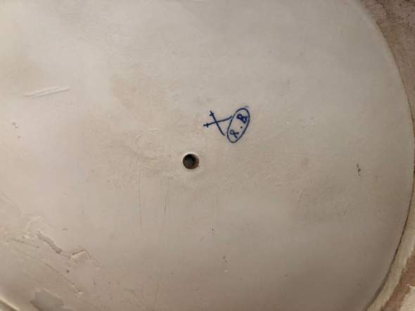 Meissen Porzellan Symbol Bedeutung? (Porzellanmarke, Porzellanstempel, Meissener Porzellan)