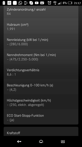 Datenblatt - (Auto, Mercedes Benz, Erstwagen)