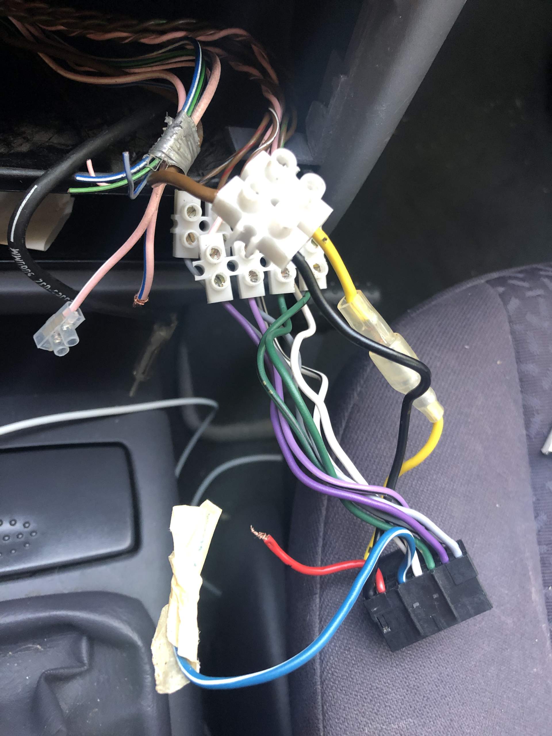 Mercedes A160 W168 Verkablungsprobleme Auto Mercedes Benz Autoradio