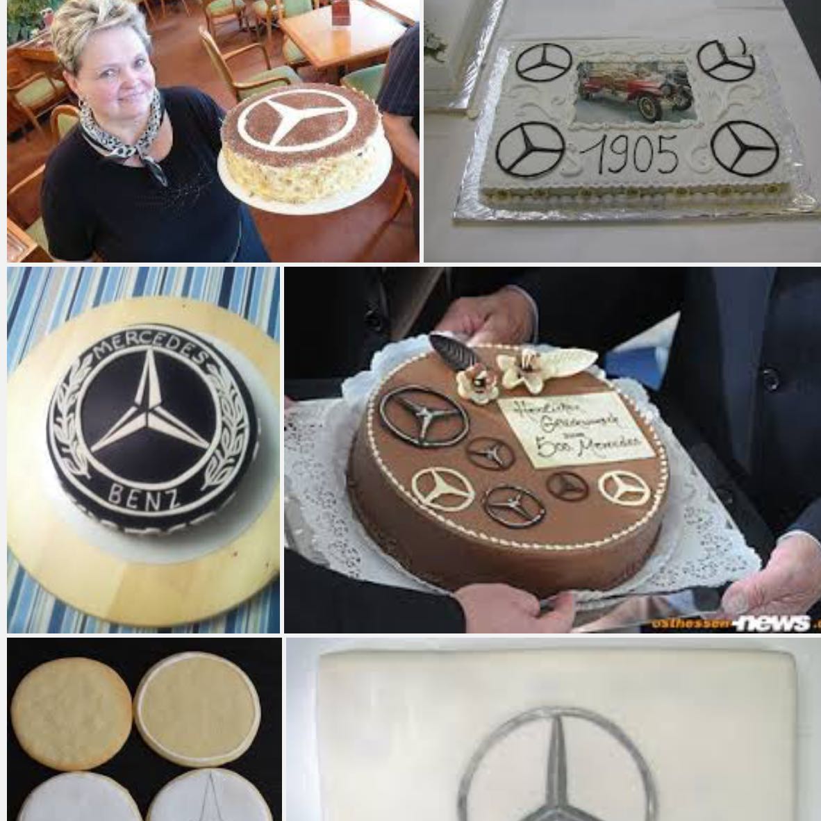Mercedes Benz Kuchen