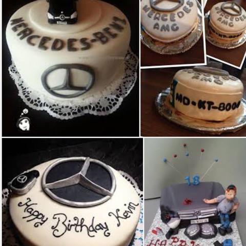 Mercedes Benz Kuchen
