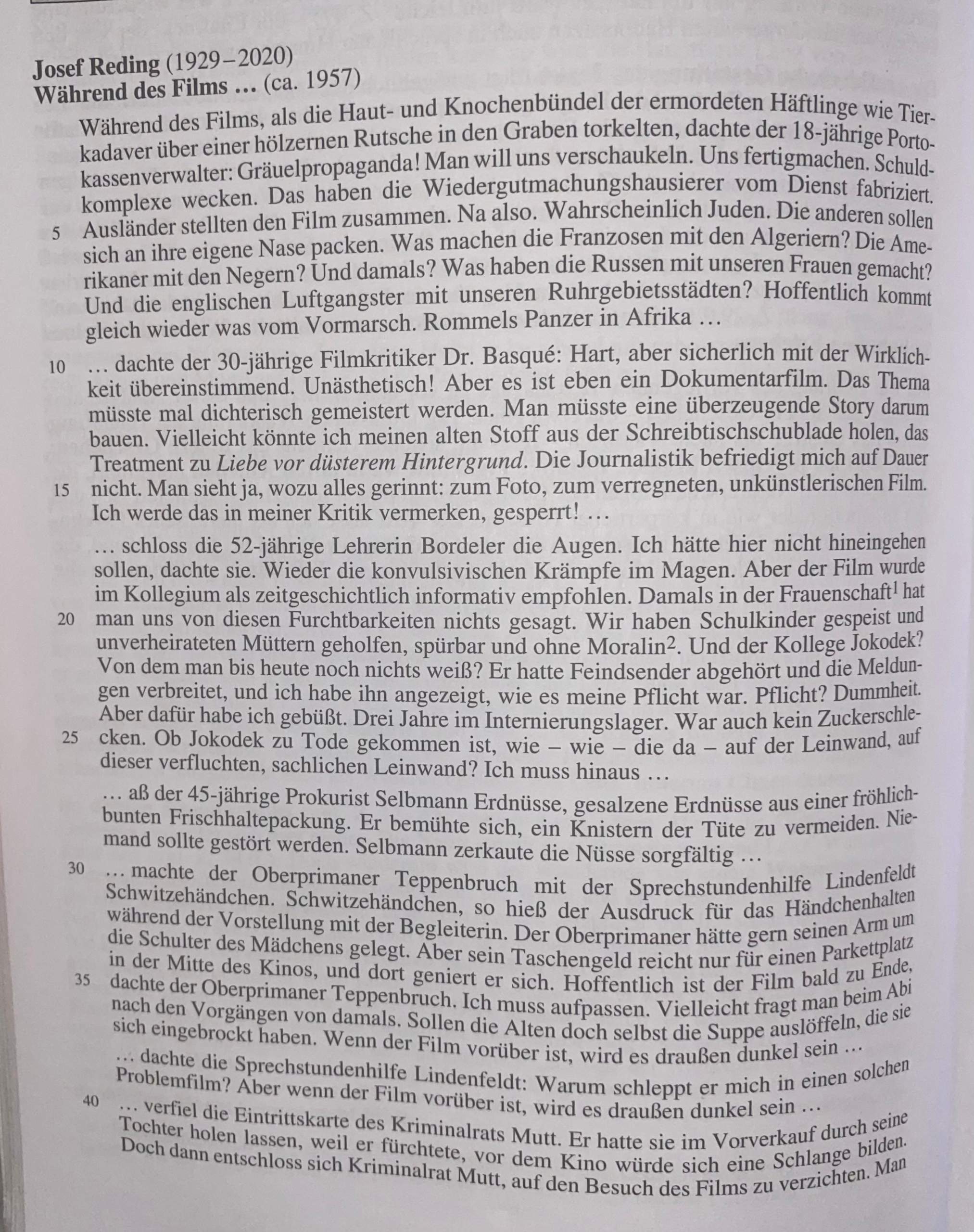 Merkmale einer Kurzgeschichte? (Schule, Psychologie, Deutsch)