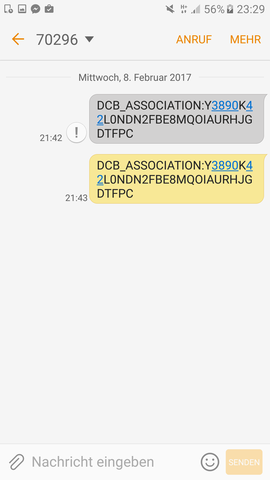 - (Smartphone, Nachricht)