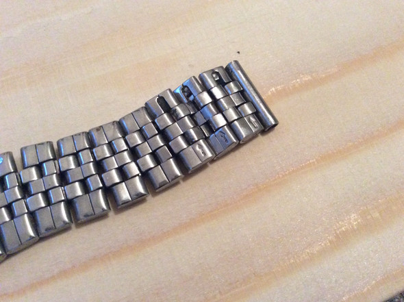 Metall Massiv Uhrenarmband Kurzen Uhr Armband Armbanduhr