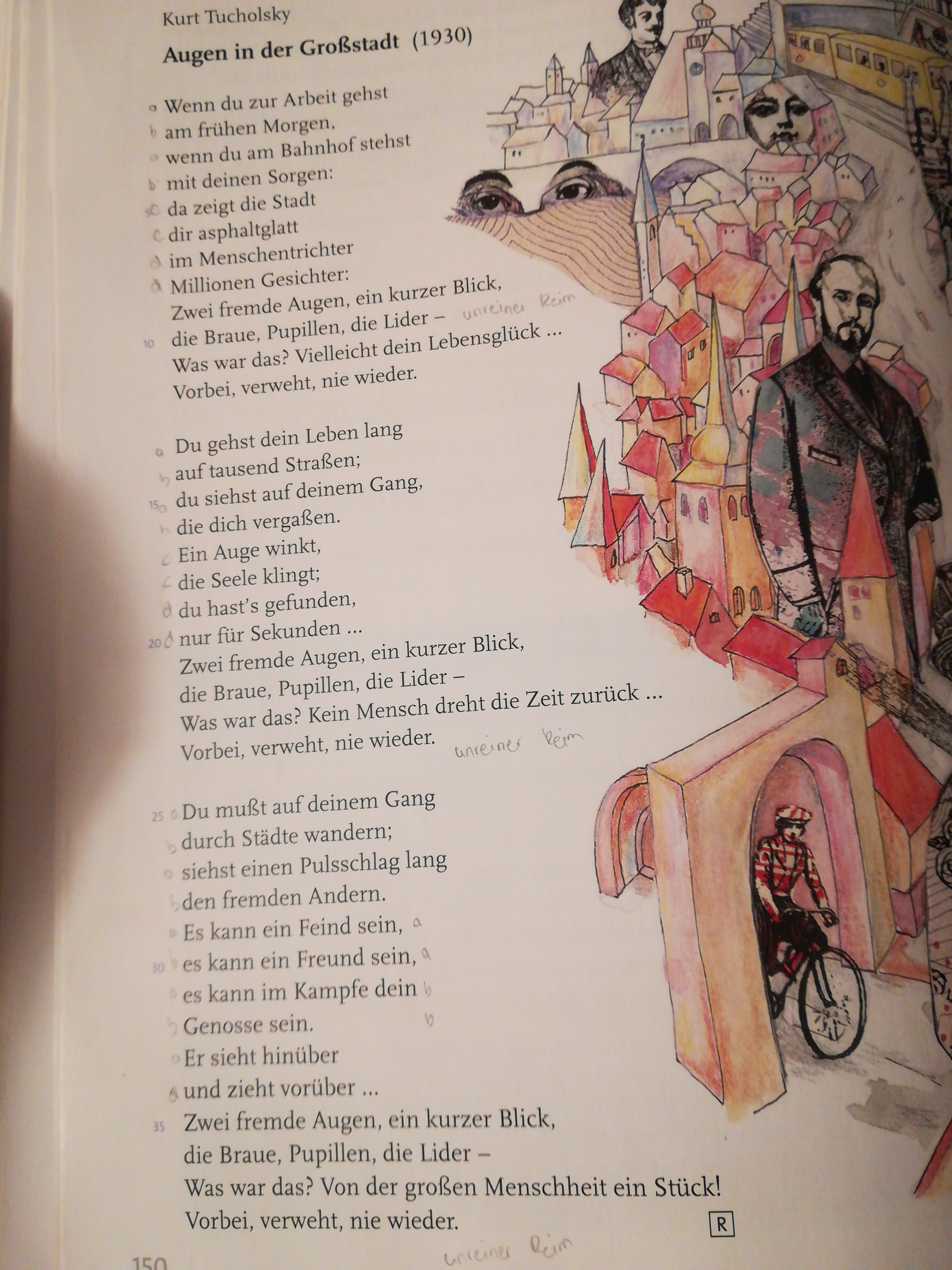 Metrum Zum Gedicht Schule Deutsch Sprache