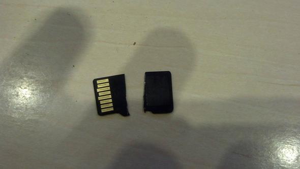 Micro Sd Karte Gebrochen Was Tun Video Foto Kaputt